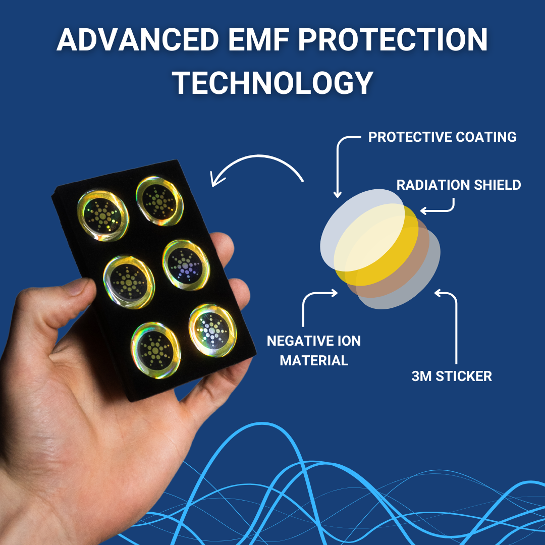 Wavelok™ EMF Radiation Protection 6 Pcs