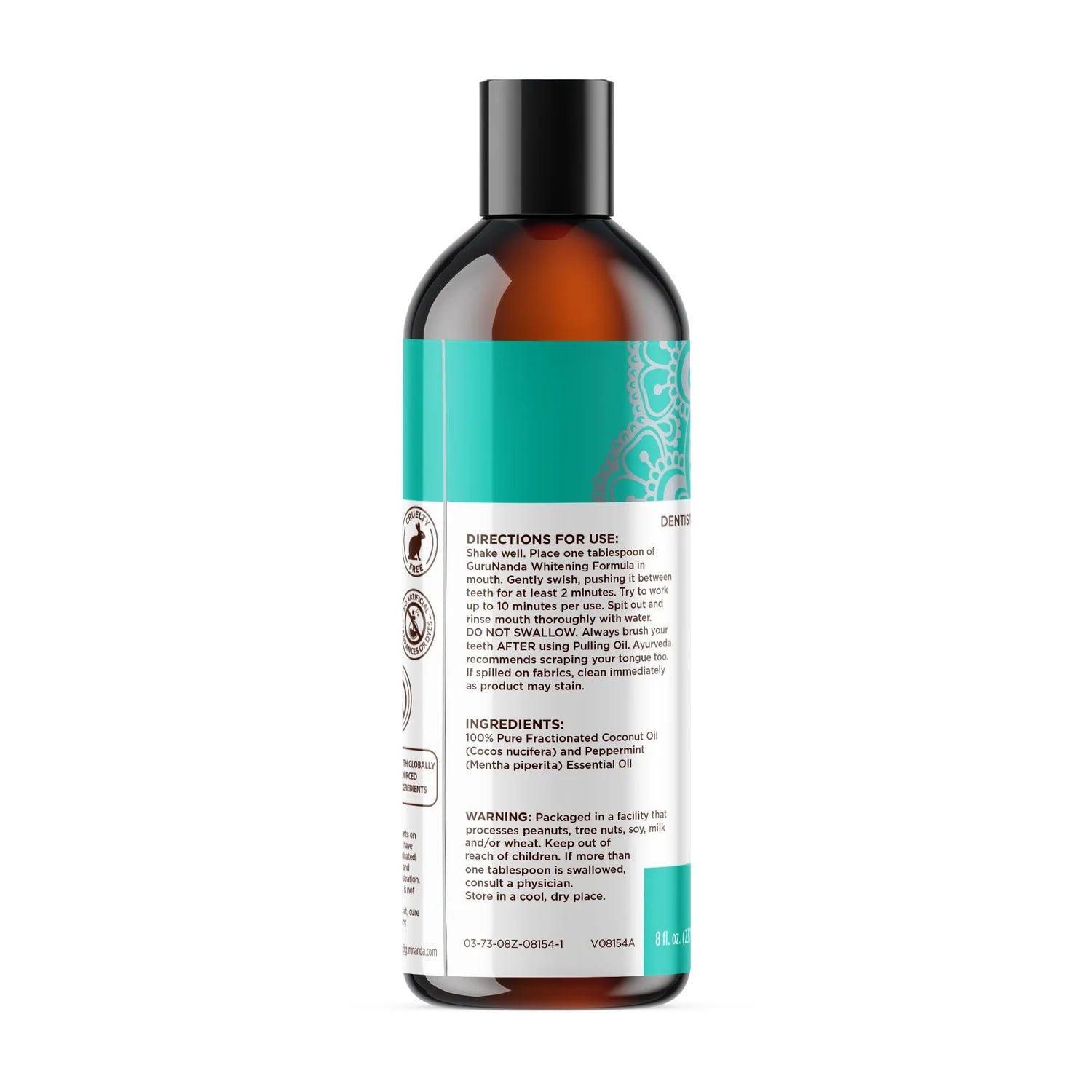 GuruNanda Coconut Oil Pulling W/ Essential Oils